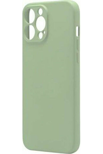OEM L-Cover Πίσω Κάλυμμα Σιλικόνης Πράσινο (iPhone 13 Pro Max)