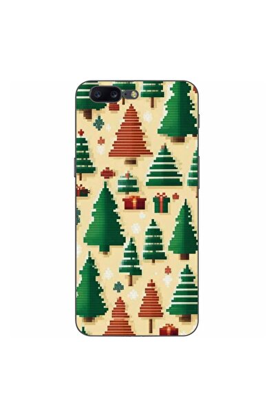 OEM Husa compatibila cu OnePlus 5 Silicon Gel Tpu Model Pixel Art Christmas T...