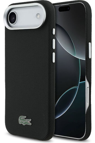 Lacoste Εμβληματική Μαύρη Θήκη Πλάτης Petit Pique για iPhone Air Κωδικός: LCF...