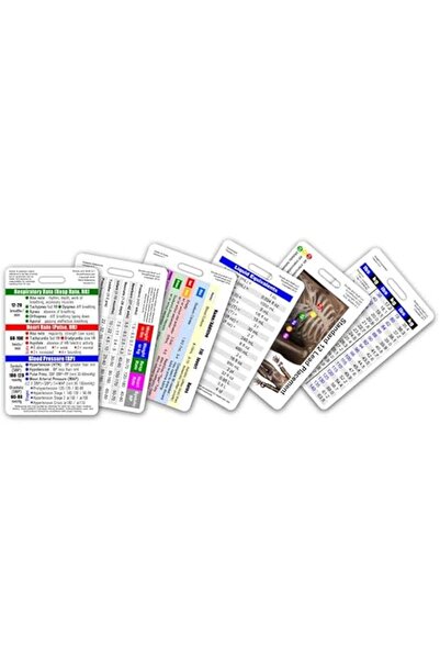 Generic Small Vertical Badge Card Set CNA/MA/Tech - 6 Cards