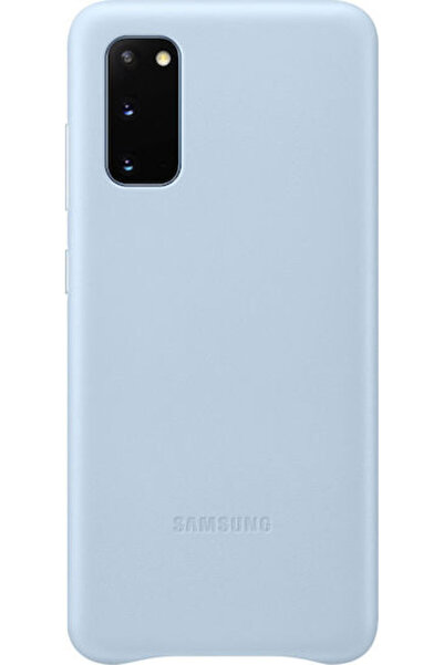 Samsung Δερμάτινη Θήκη Πλάτης από Συνθετικό Δέρμα, Γαλάζιο (Galaxy S20) Κωδικ...