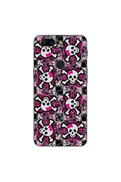 OEM Husa compatibila cu OnePlus 5T Silicon Gel Tpu Model Pop Art Skeleton