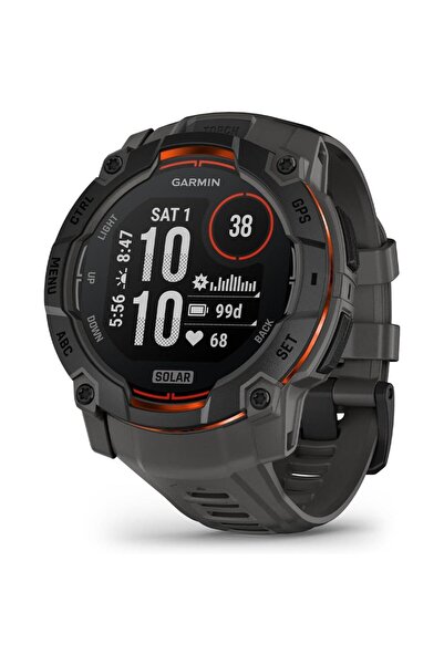 Garmin Smartwatch Instinct 3 Solar, GPS, 50mm, 1.1 ", Bluetooth, ANT+, Androi...