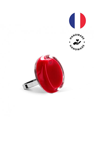 Pylones Glass Ring - Cachou - Nano Milk