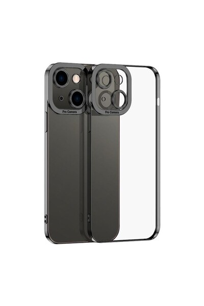 sscase Electroplated Θήκη Σιλικόνης Black (Apple iPhone 15 Plus)
