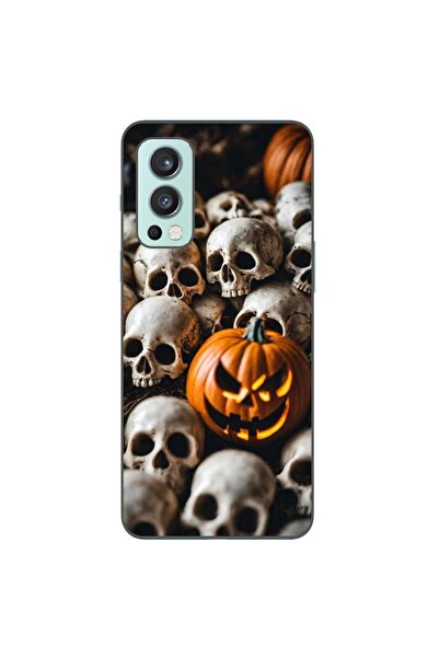 OEM Husa compatibila cu OnePlus Nord 2 Silicon Gel Tpu Model Halloween Patter...