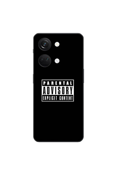 OEM Husa compatibila cu OnePlus Nord 3 Silicon Gel Tpu Model Parental Advisory