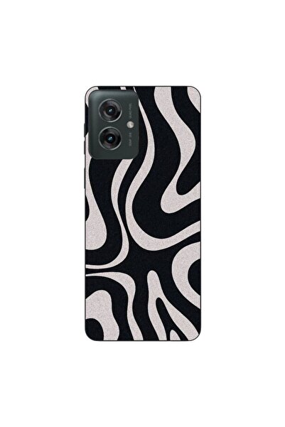 OEM Husa compatibila cu Motorola Moto G55 Silicon Gel Tpu Model Monochrome Hy...