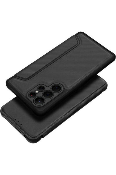 OEM Θήκη Συνθετικό Δέρμα / Σιλικόνη Μαύρο (Galaxy A17) Κωδικός: 311205