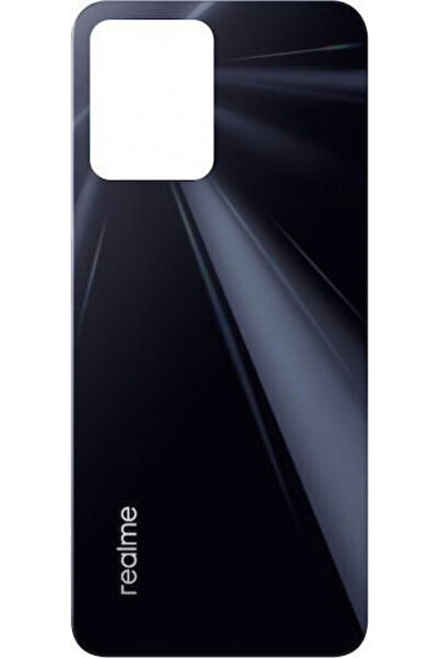 realme Πίσω Κάλυμμα από Σκληρυμένο Γυαλί Μαύρο (Realme C35) Κωδικός: 4710671