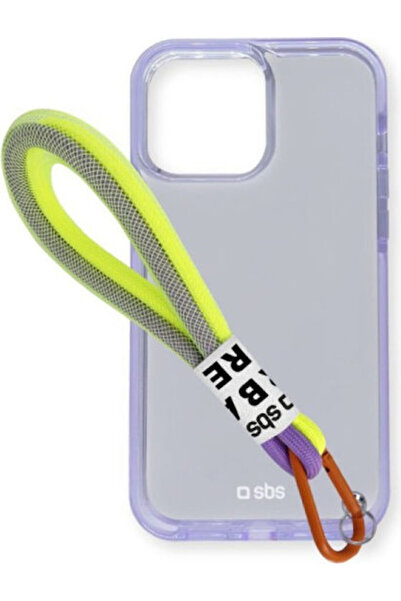 SBS Rope Fluo Urban Street Πίσω Θήκη Σιλικόνης Μωβ (iPhone 13 Pro) Κωδικός: C...