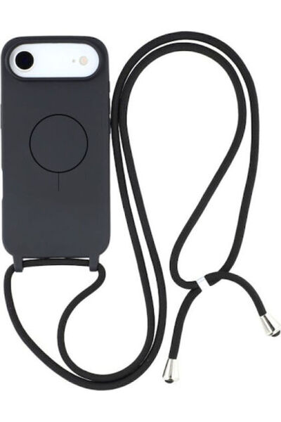 Senso Mag Color Πίσω Κάλυμμα με Λουράκι Μαύρο (iPhone Air) Κωδικός: SPDMAGCIP...