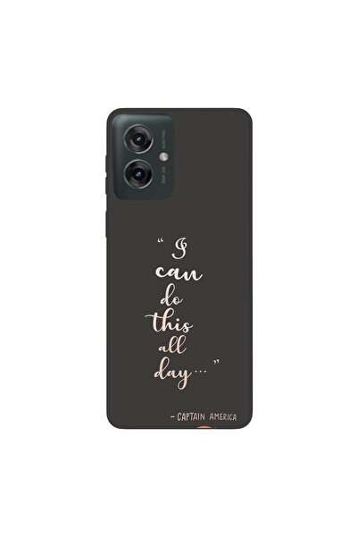 OEM Θήκη συμβατή με Motorola Moto G55 από σιλικόνη gel TPU με σχέδιο: Μπορώ ν...