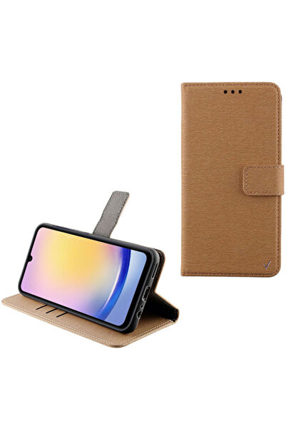 Other Θήκη Volte-Tel Book από Συνθετικό Δέρμα Χρυσό (Samsung A25 5G A256)