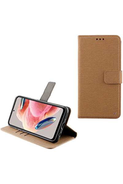 Other Θήκη Volte-Tel Book από Συνθετικό Δέρμα Χρυσό (Redmi Note 12 4G)