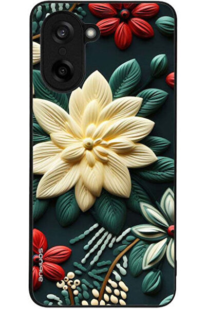Other Θήκη Sonique Σειρά 3D Λουλούδια για OnePlus Nord CE 5 5G Πράσινο