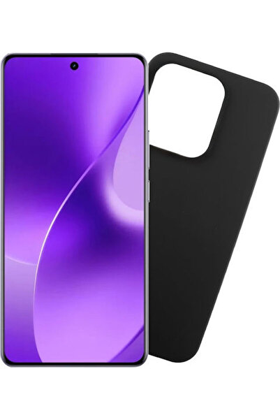 Other Volte-Tel Μαύρη Θήκη Πλάτης Σιλικόνης για Xiaomi 15 Pro