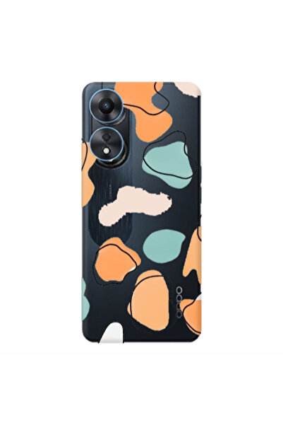 Other Oppo A 98 Colorful spots Transparent Silicone TPU Θήκη