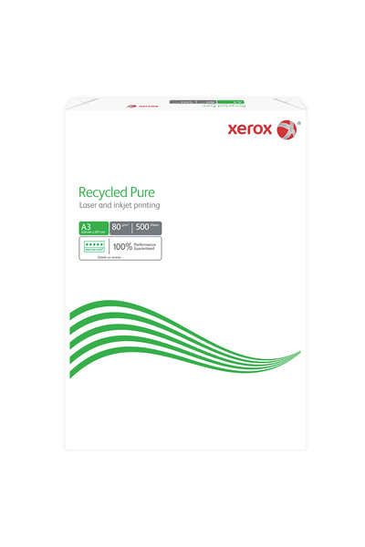 Xerox Hârtie copiator A3 RECYCLED PURE 80g 500 coli/reamă