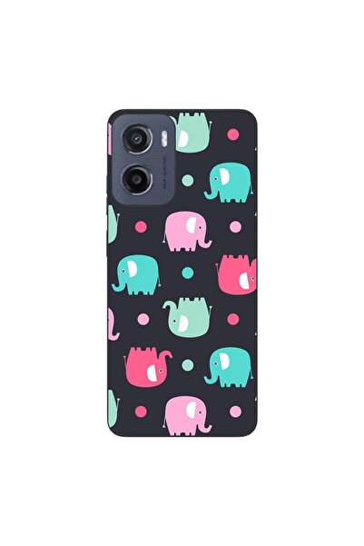 OEM Husa compatibila cu Motorola Moto G05 Silicon Gel Tpu Model Pattern Elefant