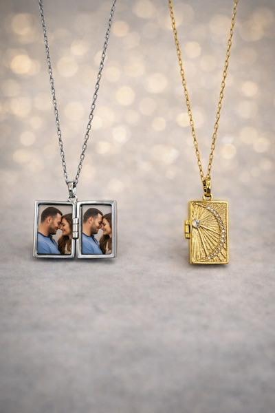 Bozhi Necklace Steel Gold Daily Elegance