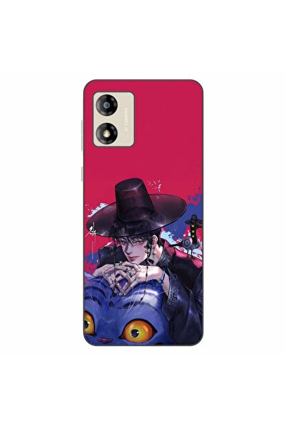 OEM Husa compatibila cu Motorola Moto E13 Silicon Gel Tpu Model KPop Demon Hu...