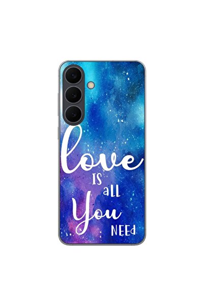 OEM Husa compatibila cu Samsung Galaxy S25 FE Silicon Gel Tpu Model Love Is A...
