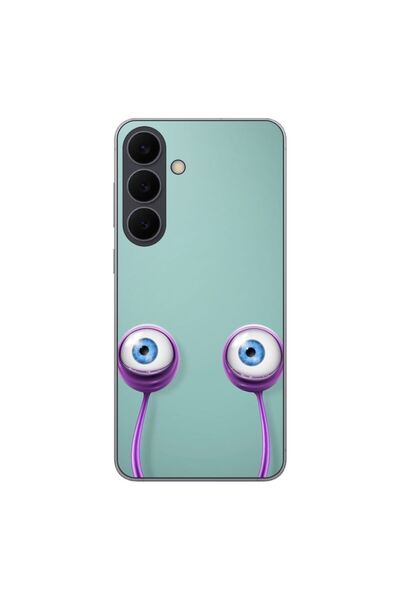 OEM Θήκη συμβατή με Samsung Galaxy S25 FE Σιλικόνης Τζελ TPU με σχέδιο  "Μάτι...