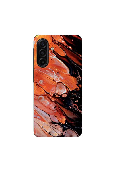 OEM Husa compatibila cu Samsung Galaxy A17 Silicon Gel Tpu Model Abstract Lav...