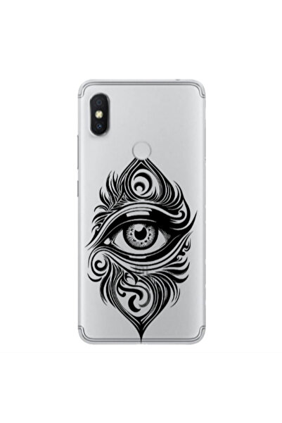 Other Xiaomi Redmi S2 Eye patterned drawing Transparent Silicone TPU Θήκη