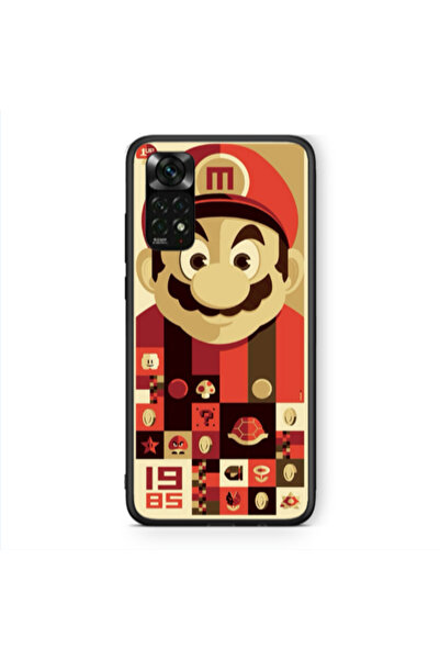 Other Xiaomi Redmi Note 11 Pro 5G Super mario Black Glossy Θήκη