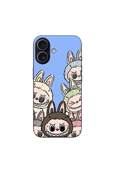 OEM Husa compatibila cu Apple iPhone 17 Silicon Gel Tpu Model Labubu Pattern ...