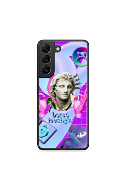 Other Samsung S22 Plus Bored Teenager Black Glossy Θήκη