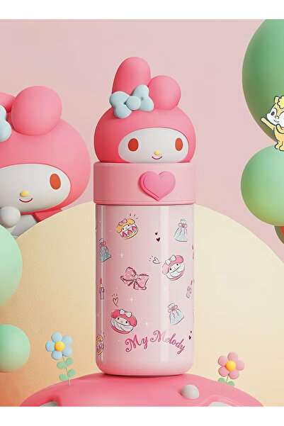 TAPIT 350ML/12.3oz Cute Water Bottle Cartoon Thermos Water Bottle Cute Insula...