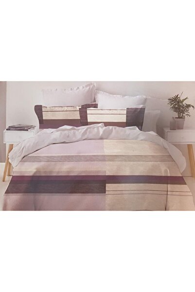 MILANO COLLECTION Set Lenjerie Pat Dublu Mix Bumbac 51210 P5 Violet