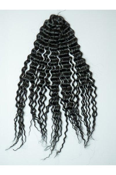 GOLEN Hair Deep Wave Braids Deal Pack of 3 – 22 Inches Long Color 1B
