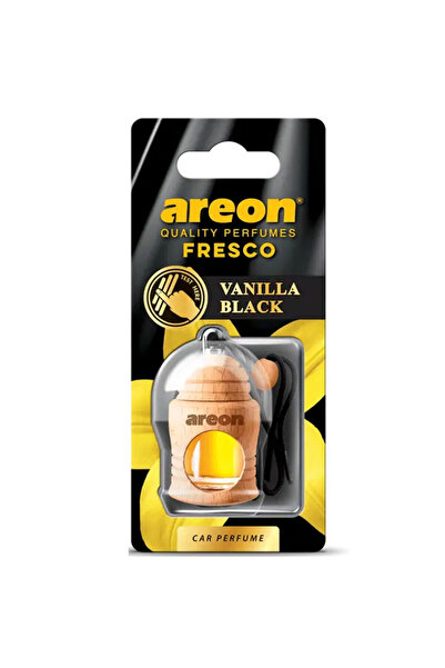 Areon Odorizant auto lichid 4ML Fresco Vanilie Negru