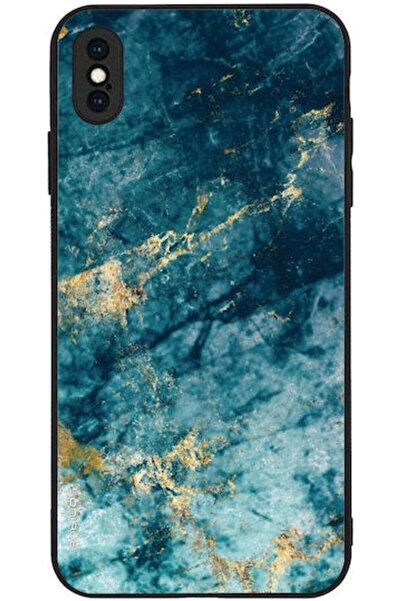 Other Sonique Μαρμάρινη Θήκη για Apple iPhone Xs Max Μπλε