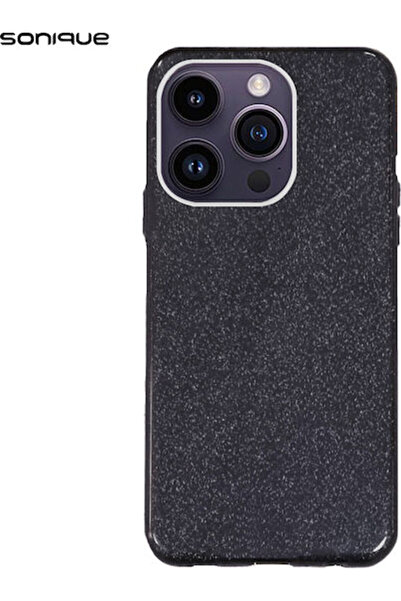 Other Σονίκ Λαμπερή Μαύρη Θήκη Πλάτης Σιλικόνης (iPhone 13 Pro)