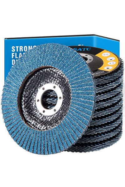 Other 10 x Disc lamelar de granulație 125 și 60 pentru metal, lemn, oțel T29,...