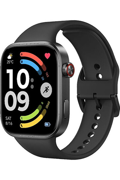 Xiaomi Redmi Watch 6 Αλουμίνιο 46mm με Παρακολούθηση Καρδιακών Παλμών Μαύρο Ο...