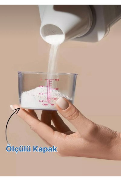 Ahlat Store 1 Piece Leak-Proof Storage Detergent Storage Box Food Grains - Scaled Container 2800 ml