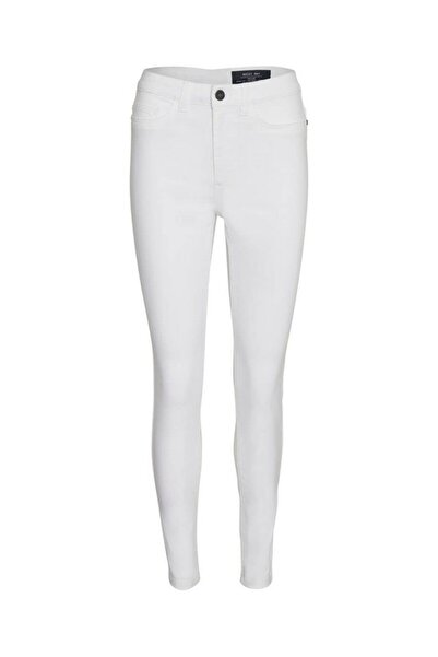 OEM Noisy May Nmcallie HW Skinny Jeans for women, white, size 26/32