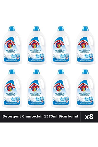 Chanteclair Pachet 8 Detergent Lichid Rufe 1575ml 35 Spalari - Bicarbonat
