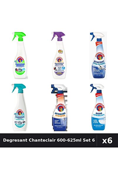 Chanteclair Set 6 Degresant Universal 600-625ml - Lamaie, Mosc, Anti-Miros, D...