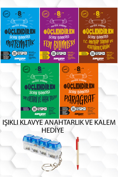Ankara Yayıncılık 2027 ANKARA YAYINLARI 8.SINIF MATEMATİK,FEN,İNKILAP,DİN KÜL...