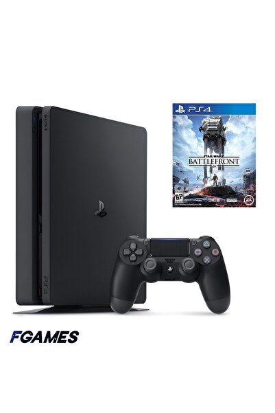 Sony Consola Playstation 4 Slim Ps4 1TB + Controller + Star Wars Battlefront ...