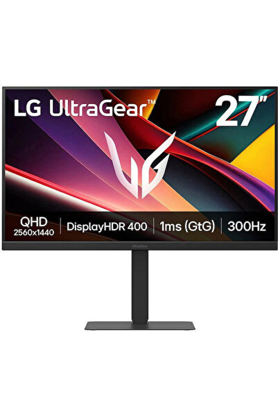 LG Οθόνη Gaming UltraGear IPS HDR 27 " QHD 2560x1440 300Hz με Χρόνο Απόκρισης...