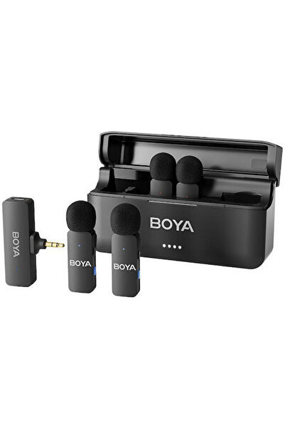 AS BOYA Boya BY-V4 Ασύρματο Μικρόφωνο Πέτου, Τύπου Κλιπ, Εφημεριδογραφικό