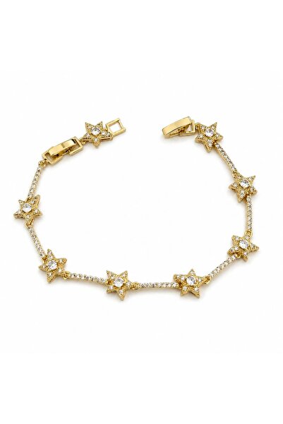 LEROSY CO. Special Series Star Stone Detailed Women's Bracelet